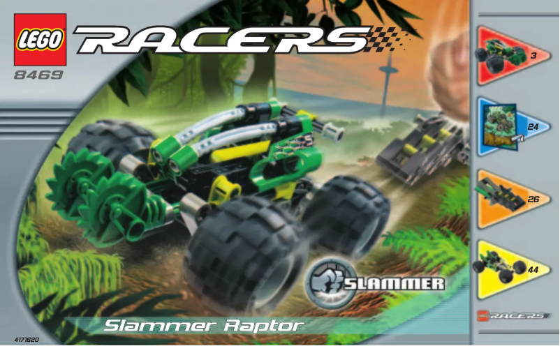 Page 1 of the manual User Manual Lego Slammer Raptor