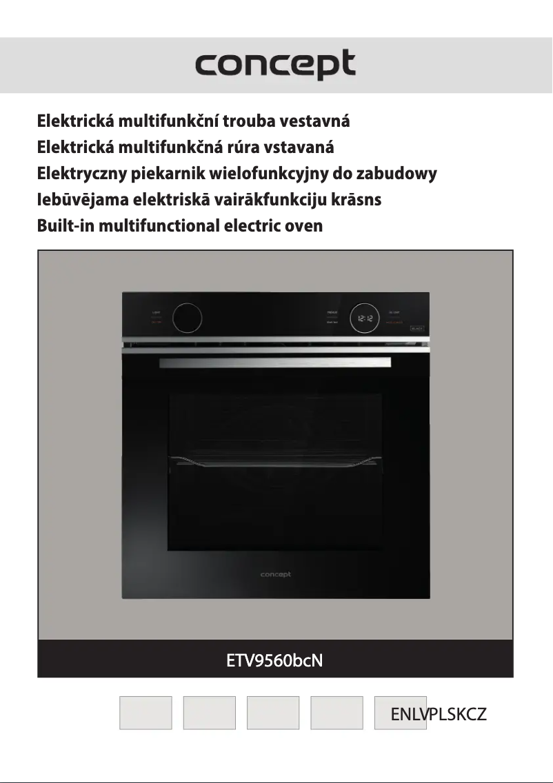 First page image of the manual for ETV9560bcN