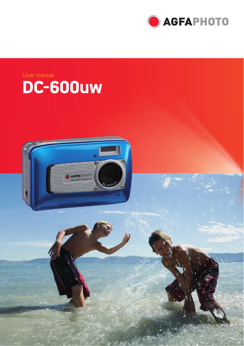 Page 1 of the manual User Manual AgfaPhoto 20174