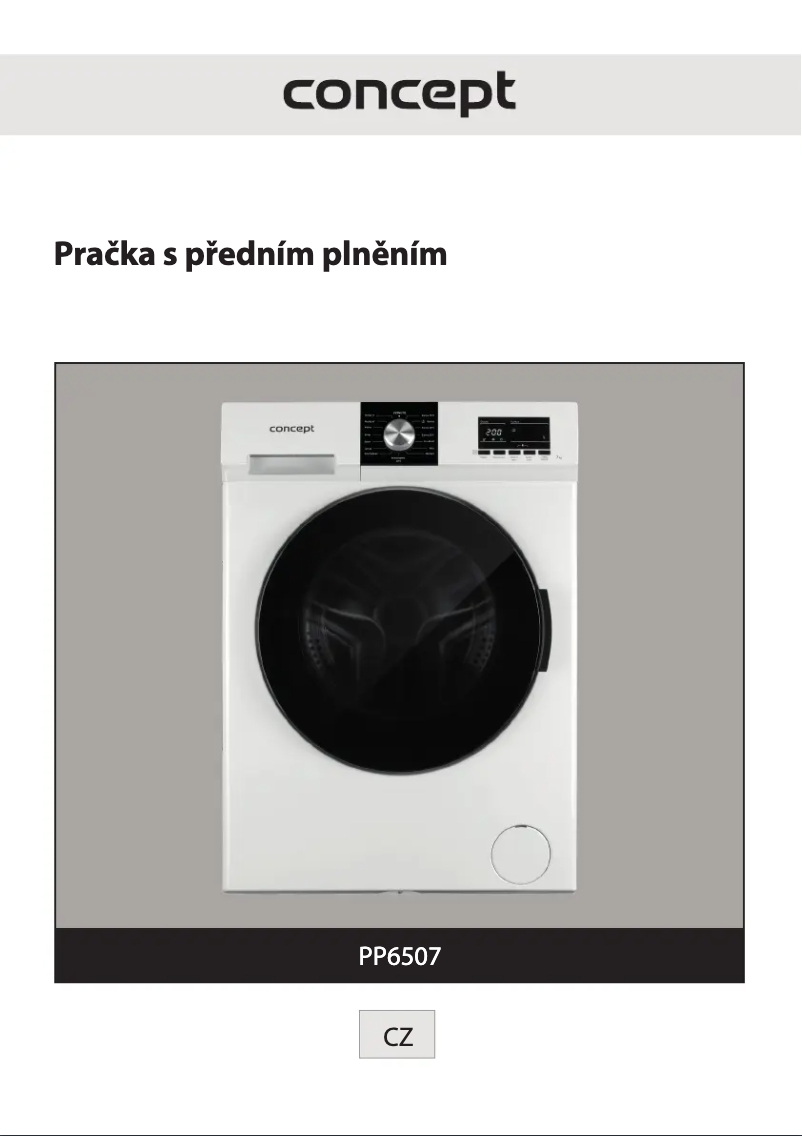 First page image of the manual for PP6507