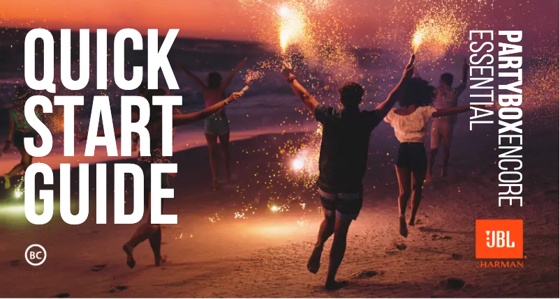 First page image of the manual for PartyBox Encore Essential