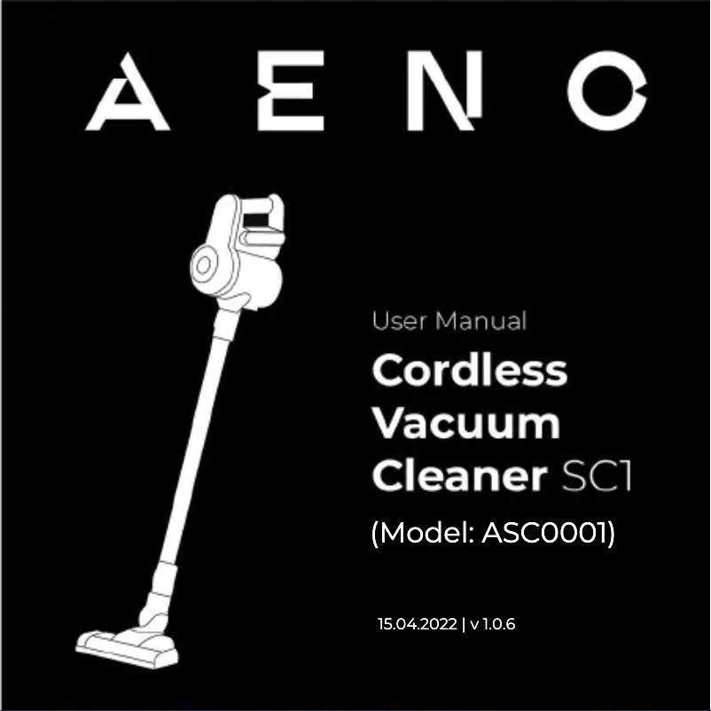 First page image of the manual for SC1