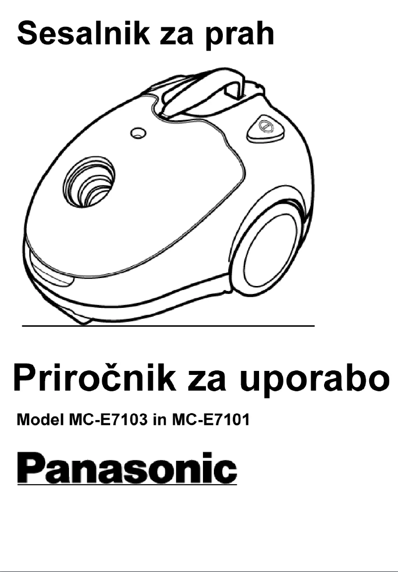 First page image of the manual for MC-E7101