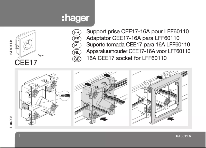 First page image of the manual for LFF71Z1109016