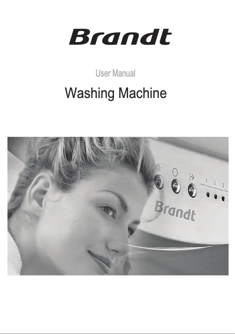 Page 1 de la notice Manuel utilisateur Brandt BWF612WWE