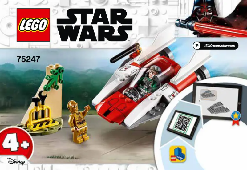 Page 1 of the manual User Manual Lego Star Wars 75247