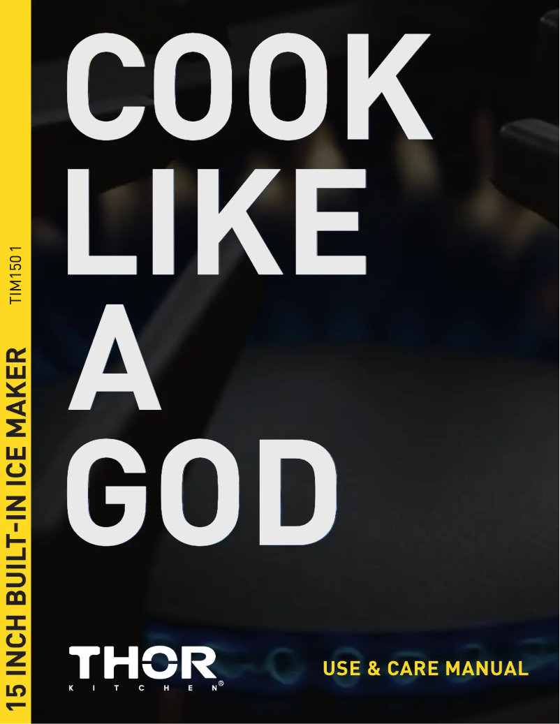 First page image of the manual for TIM1501