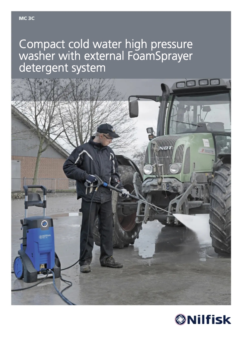 First page image of the manual for MC 3