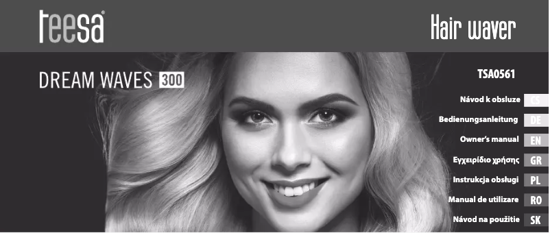 Page 1 of the manual User Manual Teesa Dream Waves 300