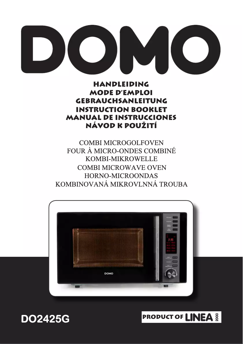 Page 1 of the manual User Manual Domo DO2425G