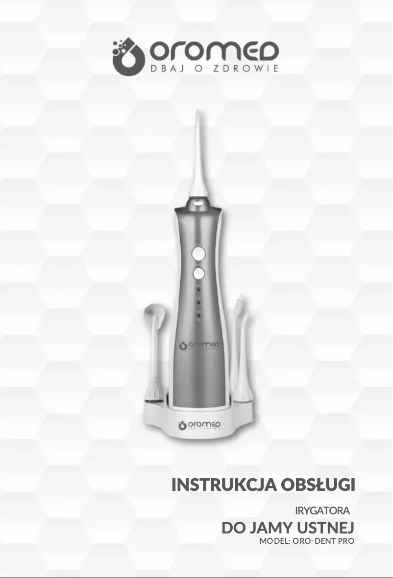 First page image of the manual for Dent Pro