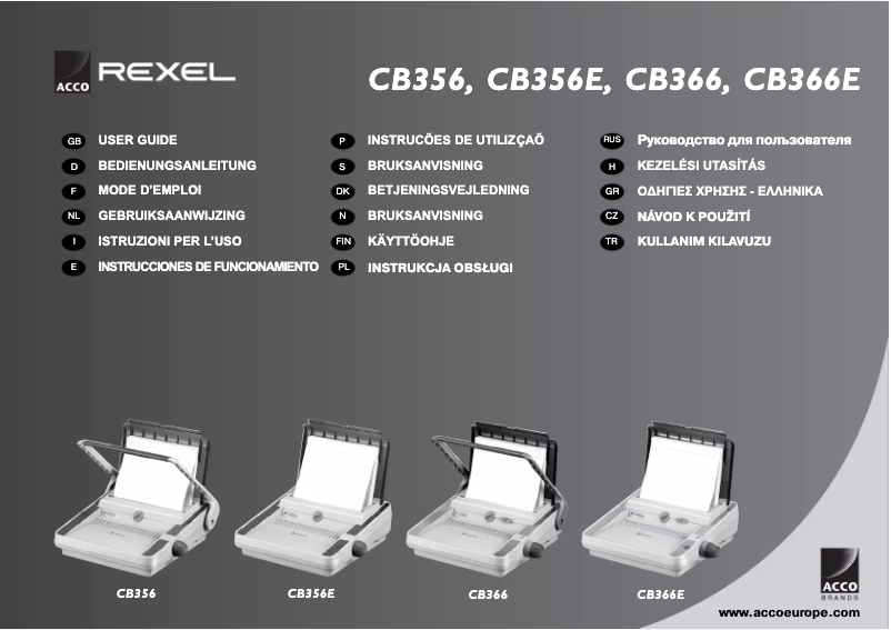 First page image of the manual for 2101434