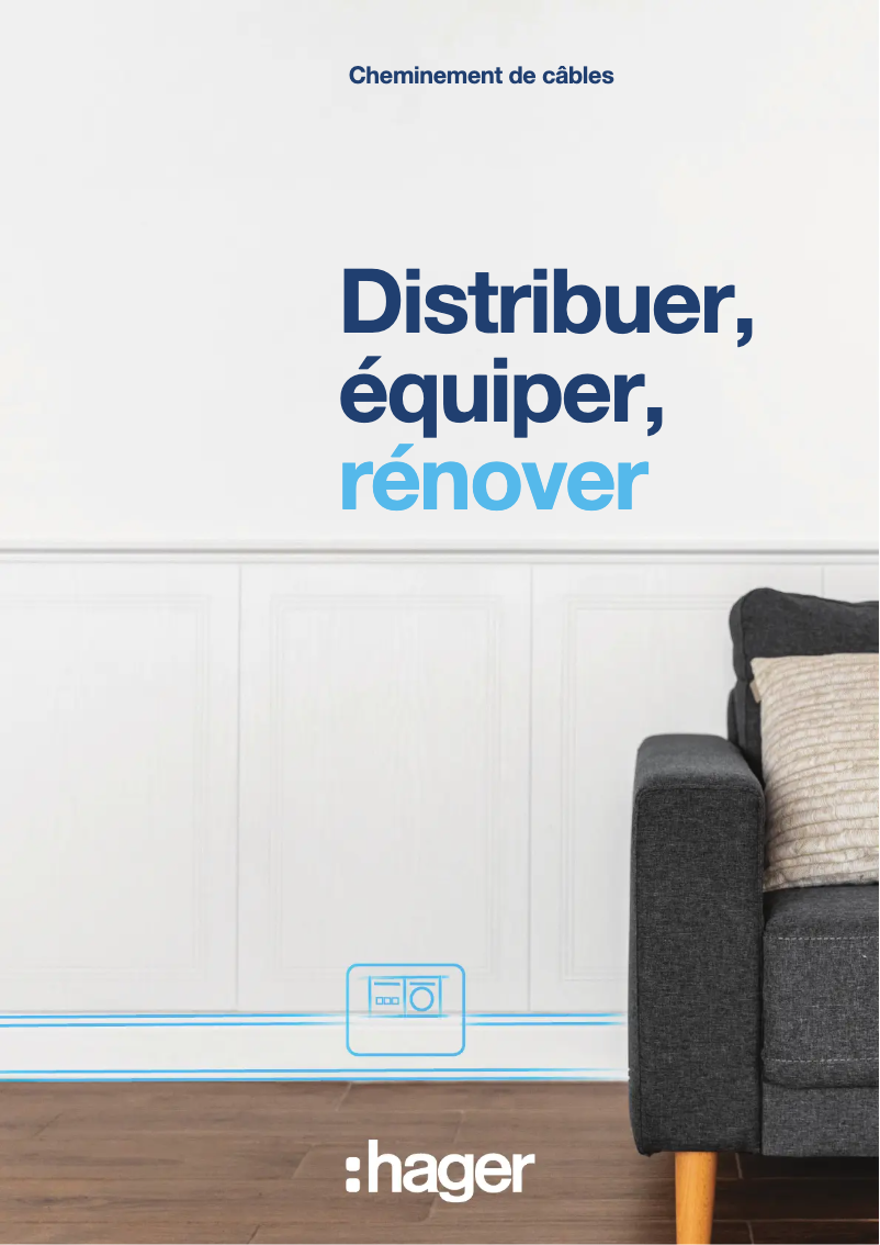 Page 1 of the manual Brochure Hager LFF71Z1109016