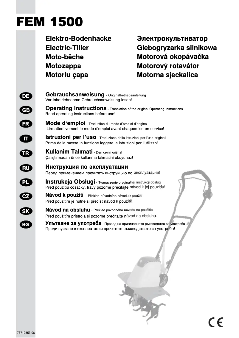 Page 1 of the manual User Manual IKRA FEM 1500