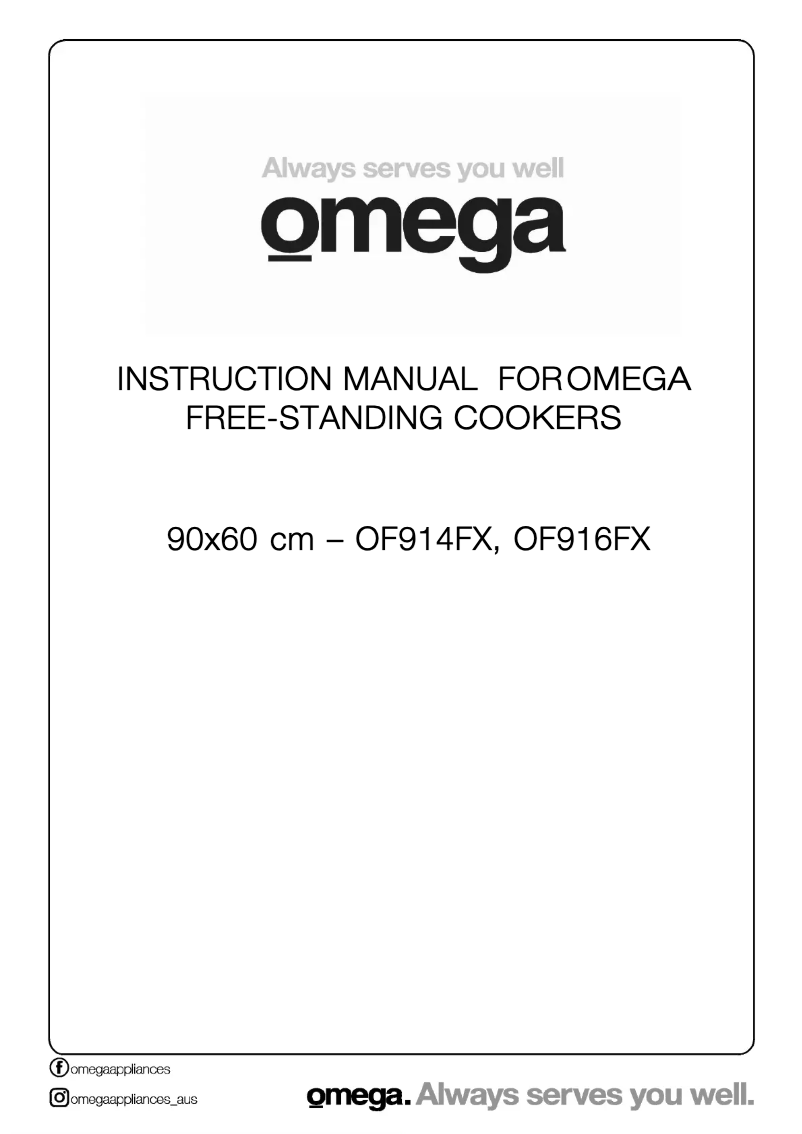 First page image of the manual for OF914FX