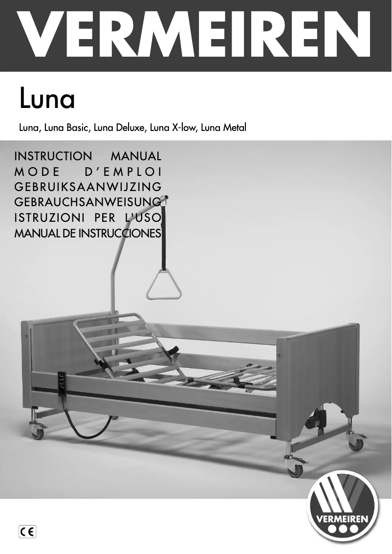 Page 1 of the manual User Manual Indiana Line Luna