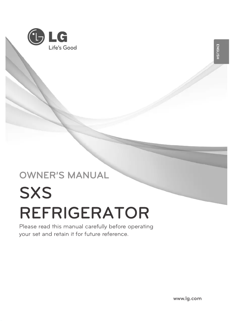 First page image of the manual for GS3159PVJZ1