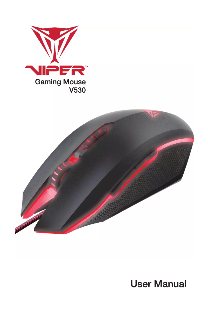 First page image of the manual for Viper V530