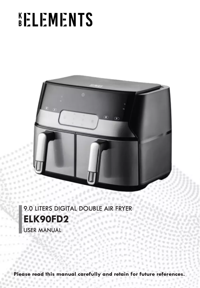 First page image of the manual for ELK90FD2