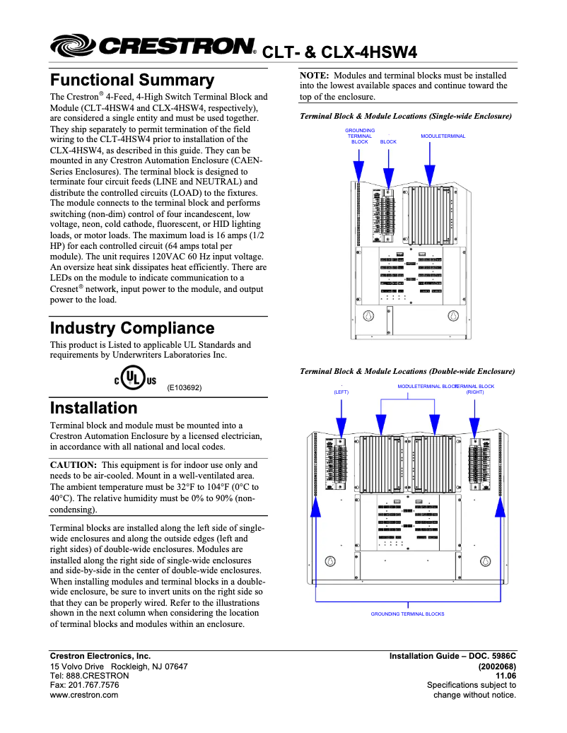 Image de la première page du manuel de l'appareil CLX-4HSW4
