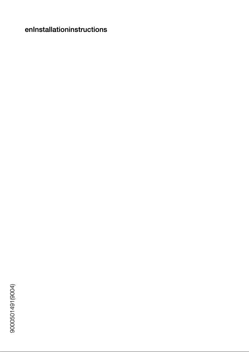 First page image of the manual for KDN40A75