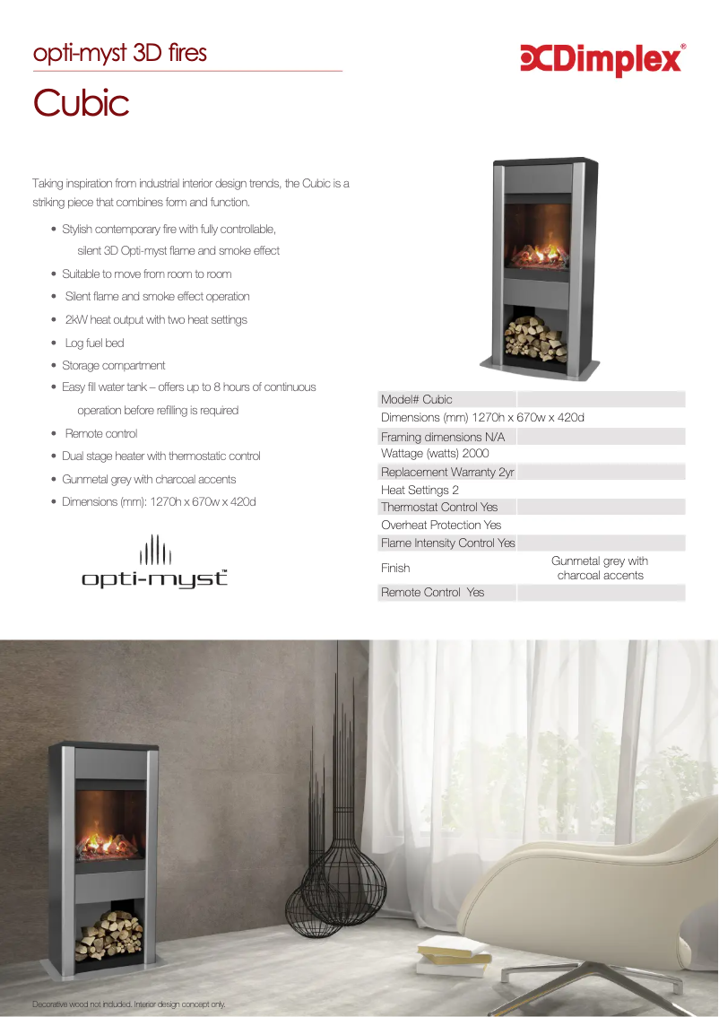 First page image of the manual for Cubic