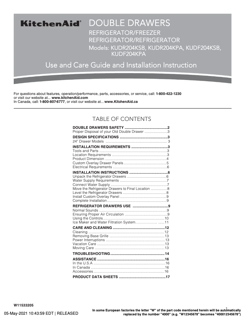 Page 1 of the manual User Manual Samsung DVE55A7700V
