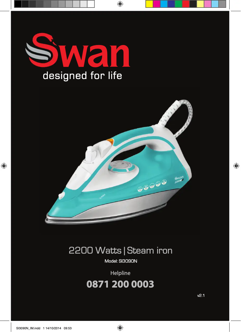 Image de la première page du manuel de l'appareil SI3090N