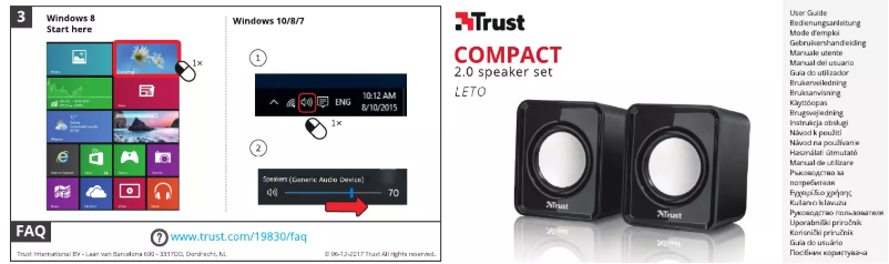 First page image of the manual for Leto Compact 2.0 19830