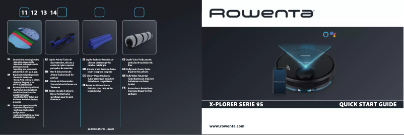 First page image of the manual for X-plorer Serie 95 RR7987