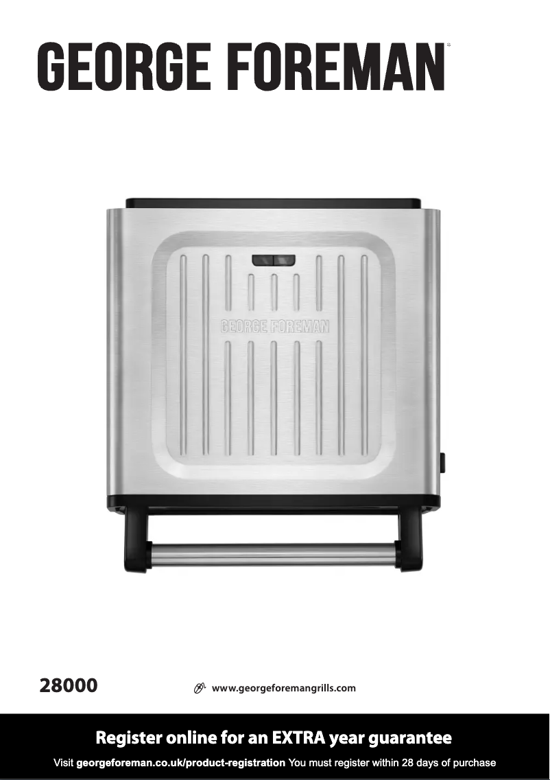 First page image of the manual for 28000