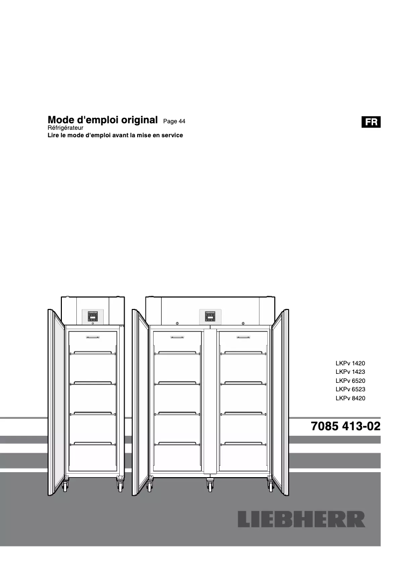 First page image of the manual for LKPv 6520 MediLine