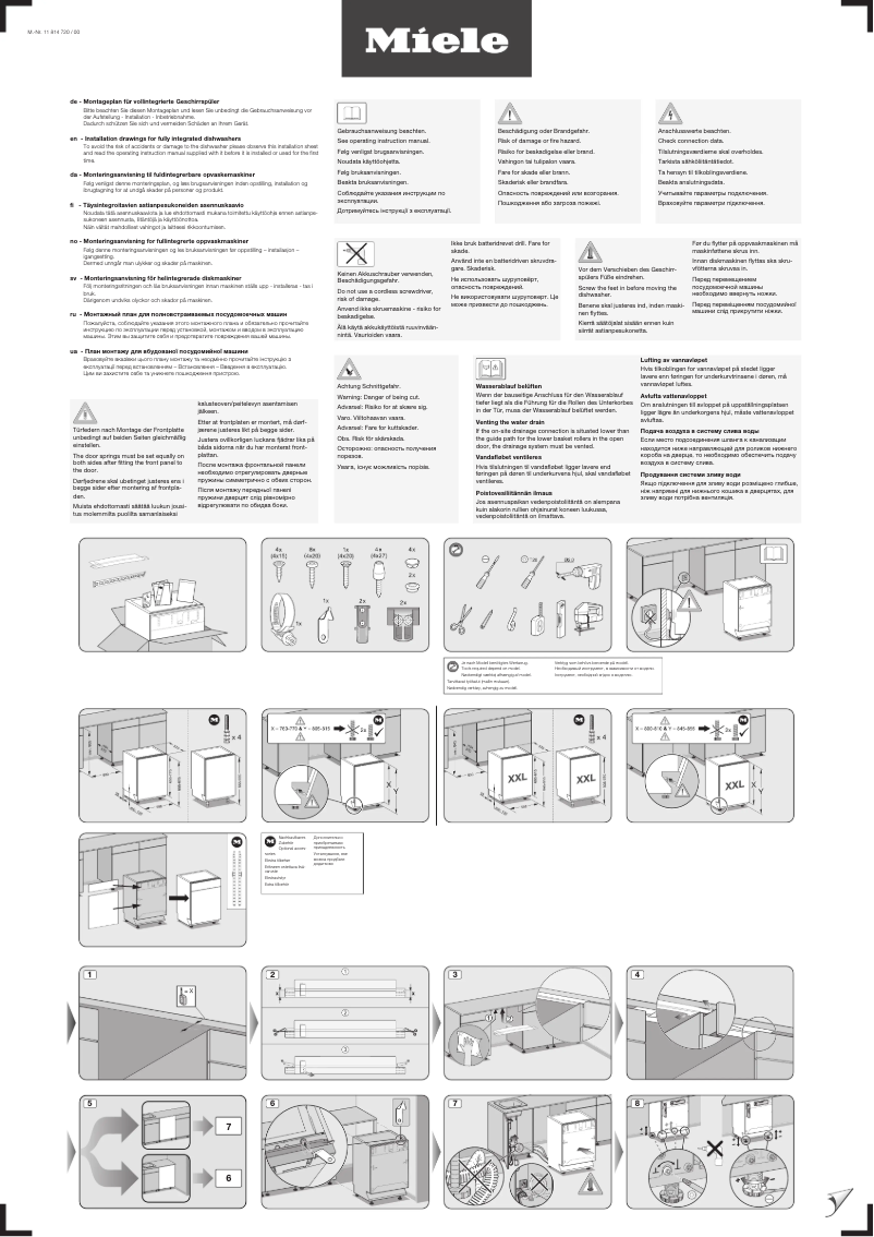 First page image of the manual for G 5267 SCVi XXL Active Plus