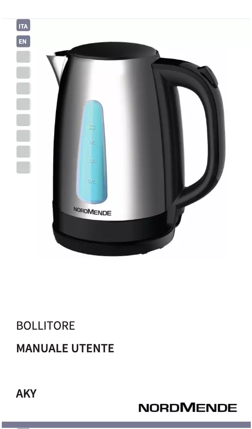 Page 1 of the manual User Manual Nordmende Aky