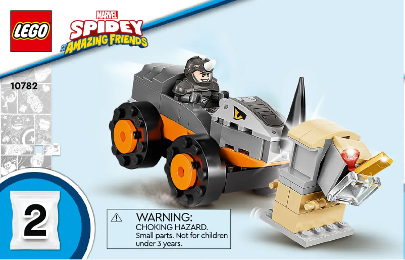 Page 1 of the manual User Manual Lego 10782