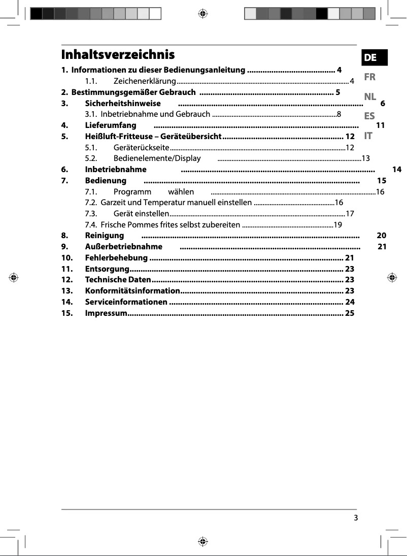 Page 1 of the manual User Manual Medion MD 17320