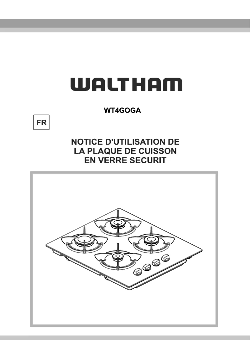 Page 1 of the manual User Manual Waltham WT4GOGA