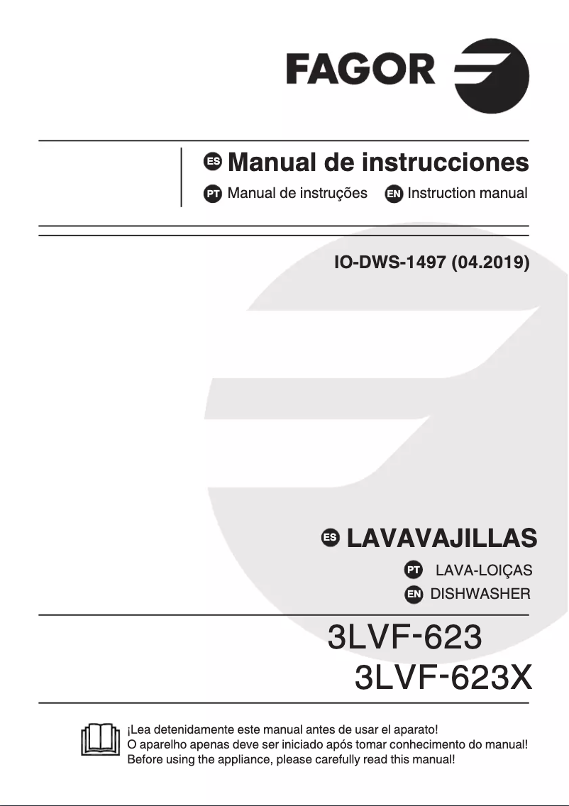 First page image of the manual for 3LVF-623