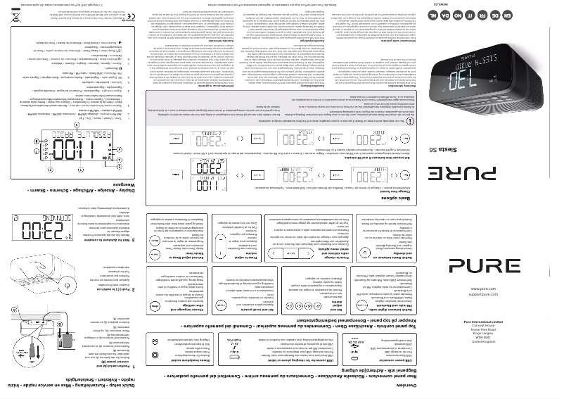 Page 1 of the manual User Manual Pure Siesta S6