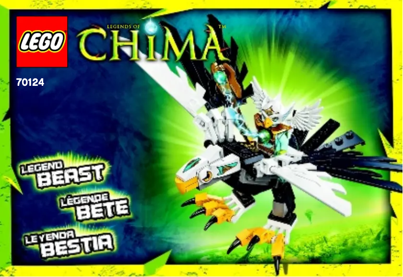 First page image of the manual for Chima 70124