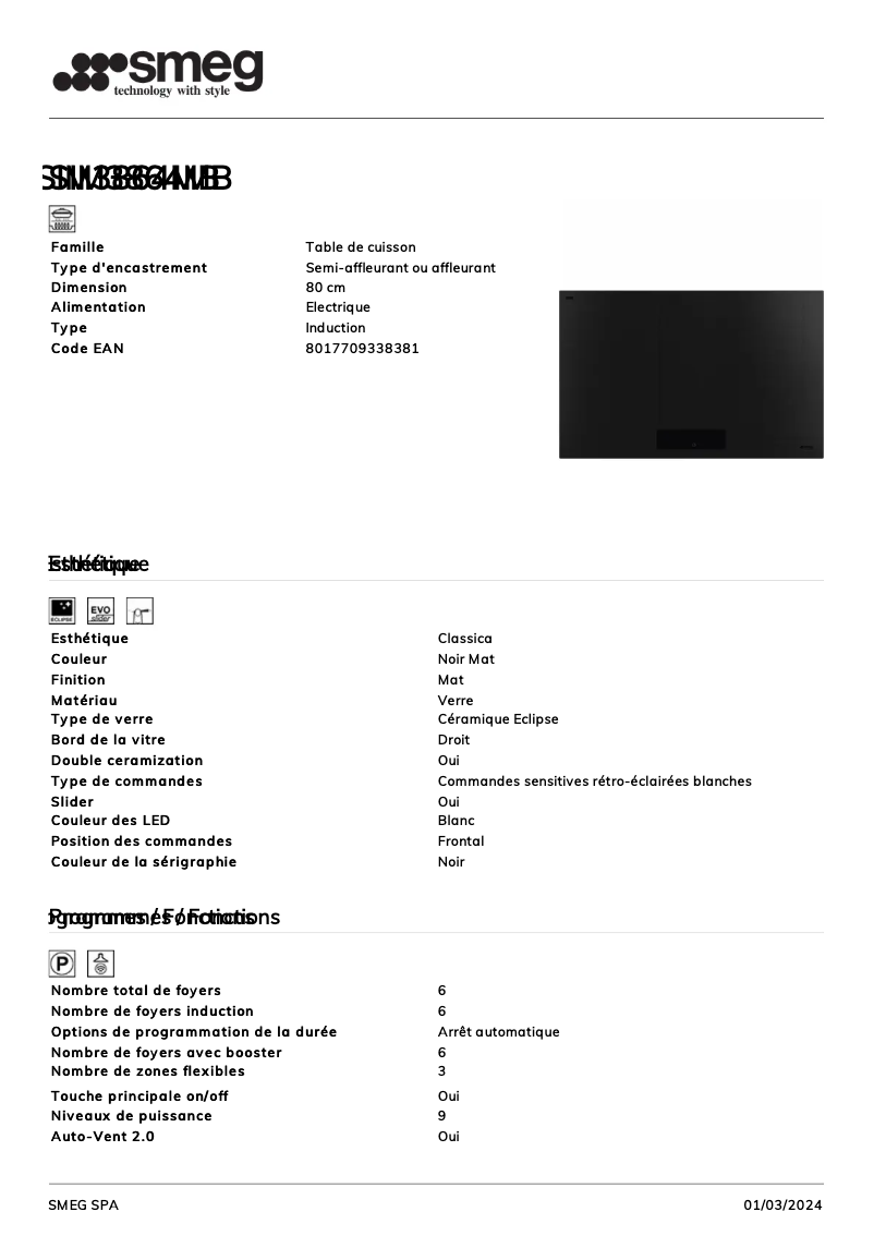First page image of the manual for SIM3864MB