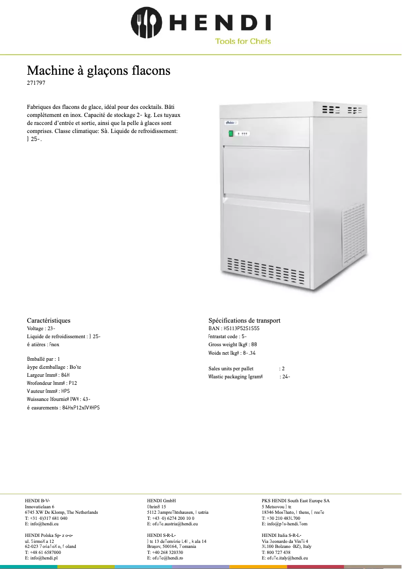 First page image of the manual for 271797