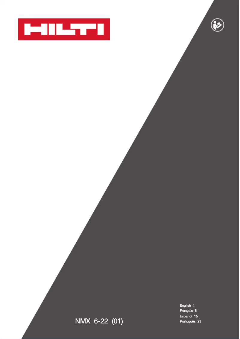 First page image of the manual for NMX 6‑22 (01)