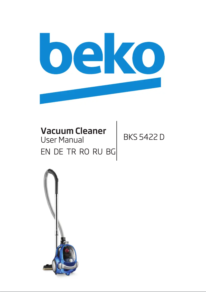 Page 1 of the manual User Manual Beko BKS 5422 D