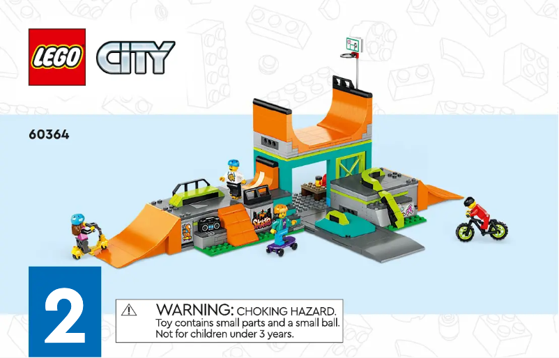 Page 1 of the manual User Manual Lego City 60364
