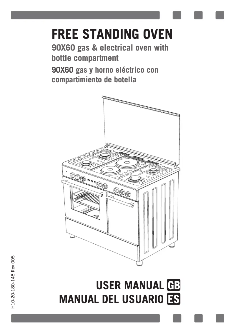 Page 1 of the manual User Manual Rommer CH 906 X FG