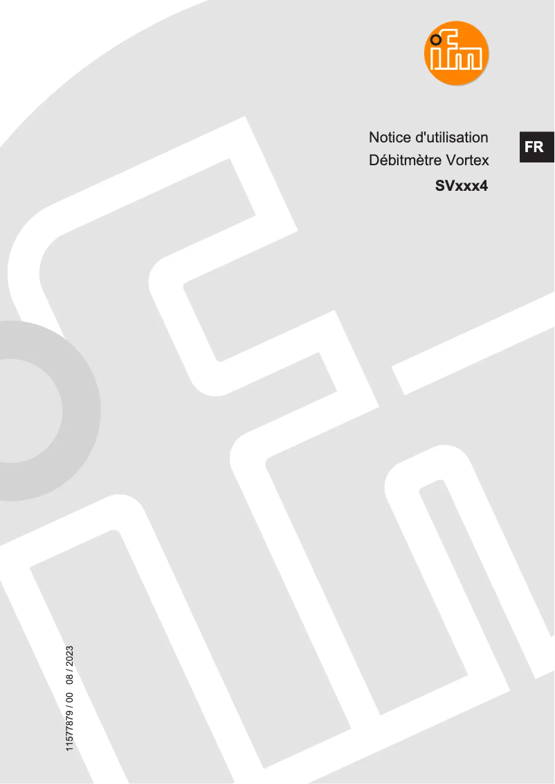 First page image of the manual for SV5614