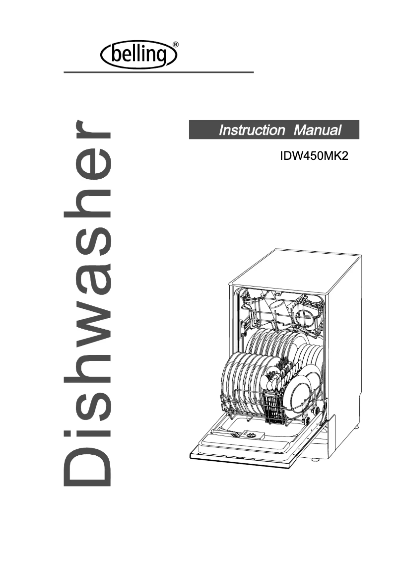 Page 1 of the manual User Manual Belling IDW450 MK2