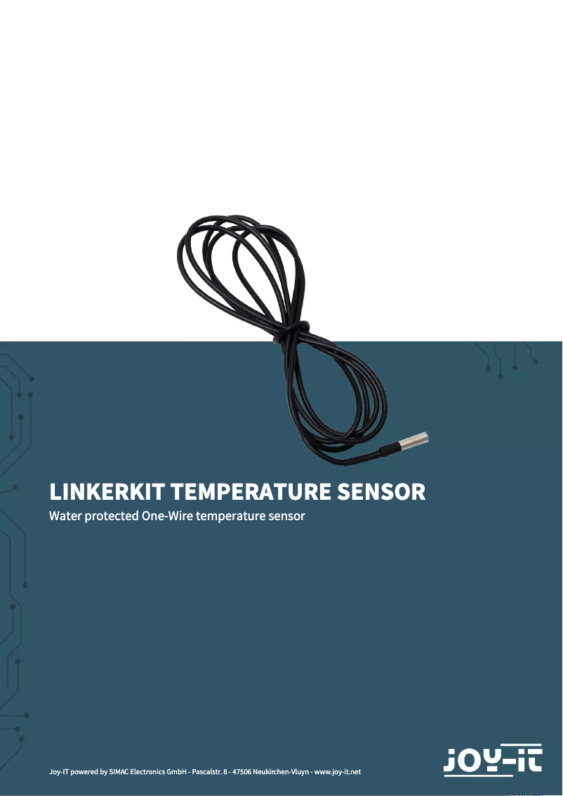 Image de la première page du manuel de l'appareil LK-Temp2