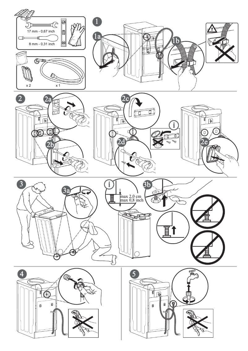 Page 1 of the manual Safety Instructions Whirlpool TDLRB 6252BS